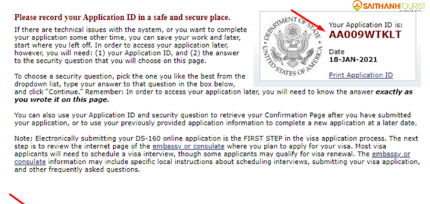 DS160 VISA ĐI MỸ