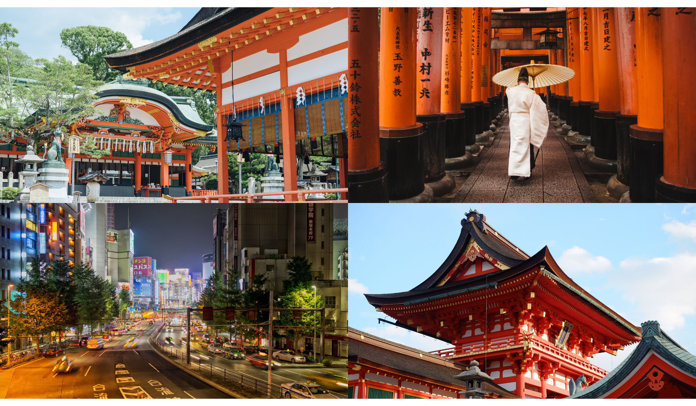 Hình ảnh du lịch Nhật Bản – Kyoto, Tokyo, Fushimi Inari – điểm đến khi xin eVisa Nhật