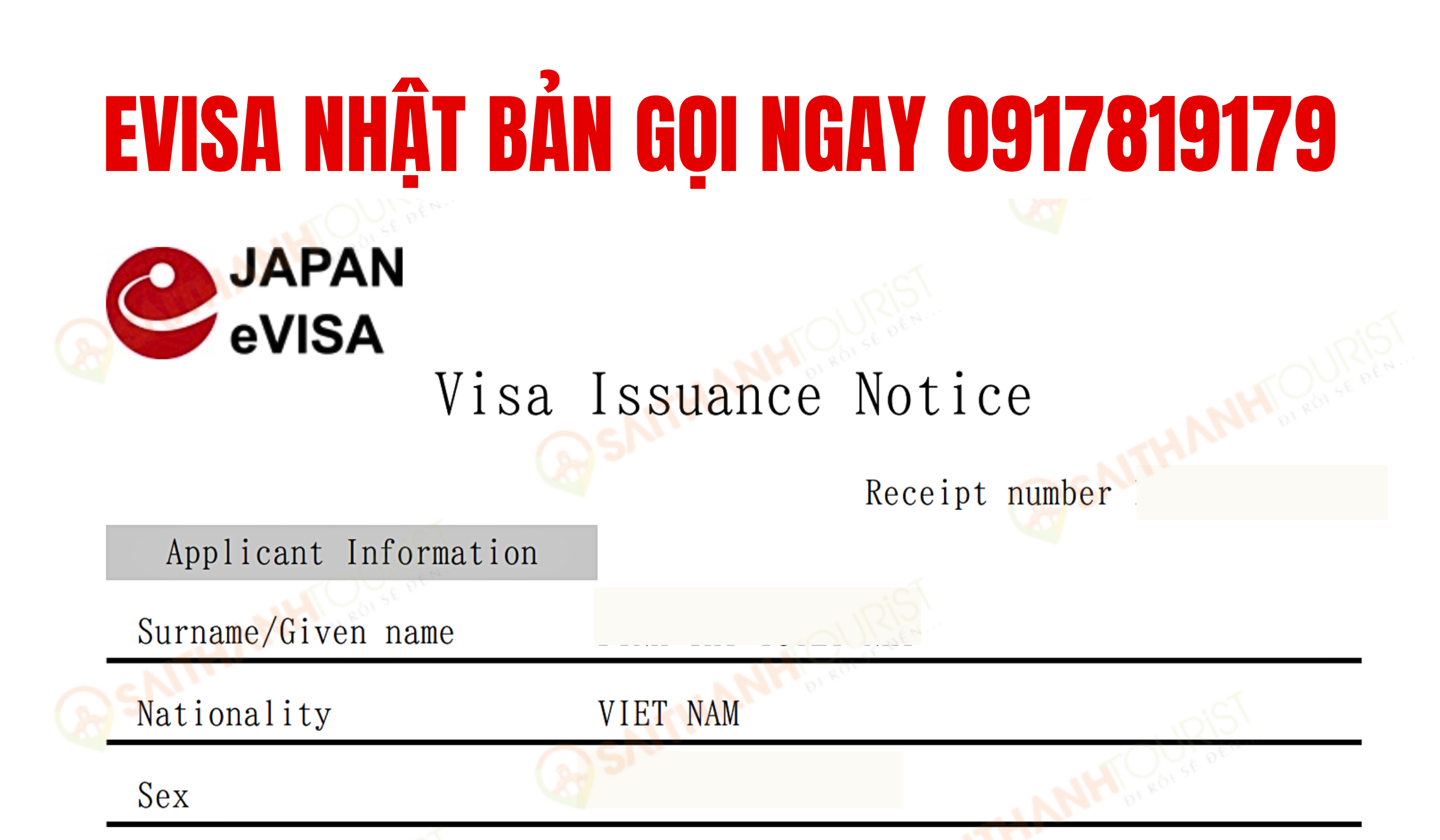 Mẫu eVisa Nhật Bản cho người Việt Nam – hỗ trợ xin visa online nhanh chóng