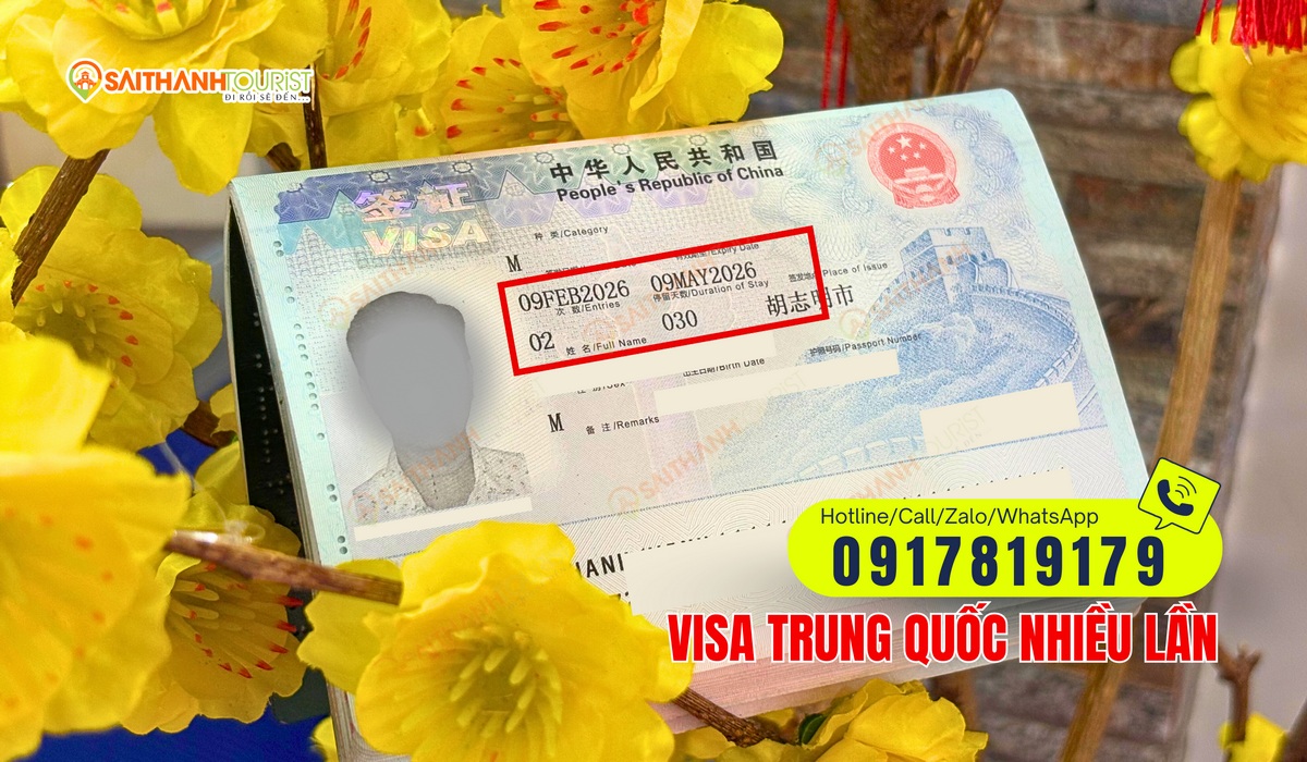 Visa Trung Quốc diện M
