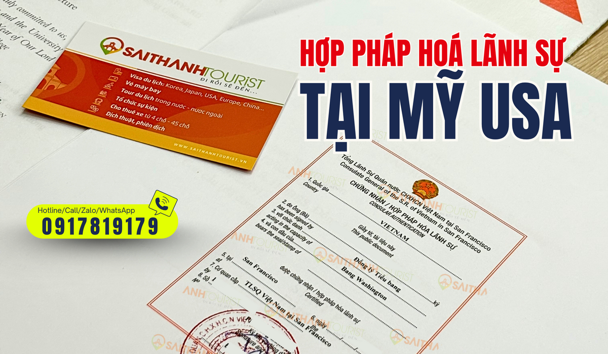 Hợp pháp hoá Lãnh sự Mỹ