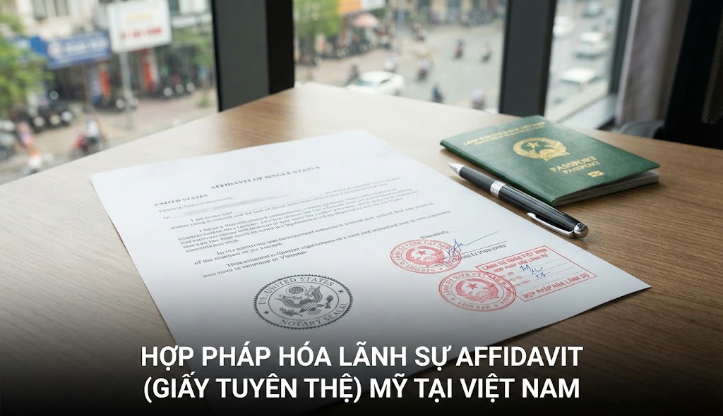 Hợp pháp hoá lãnh sự Affidavit