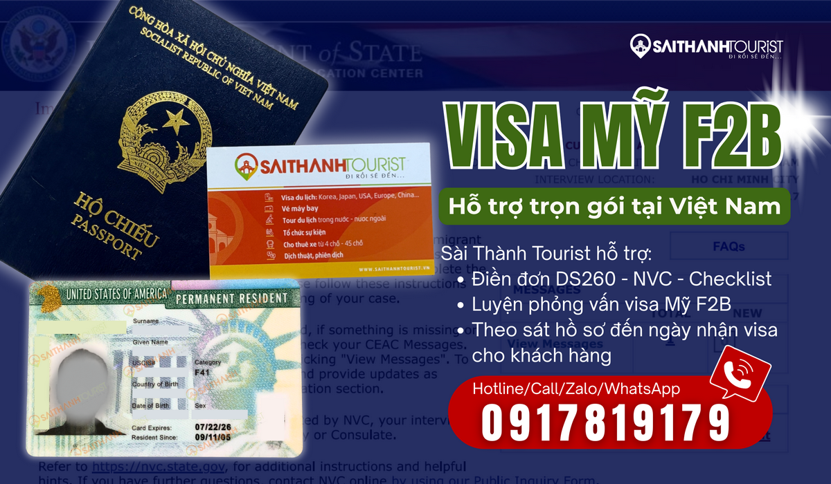Dịch vụ Visa Mỹ F2B