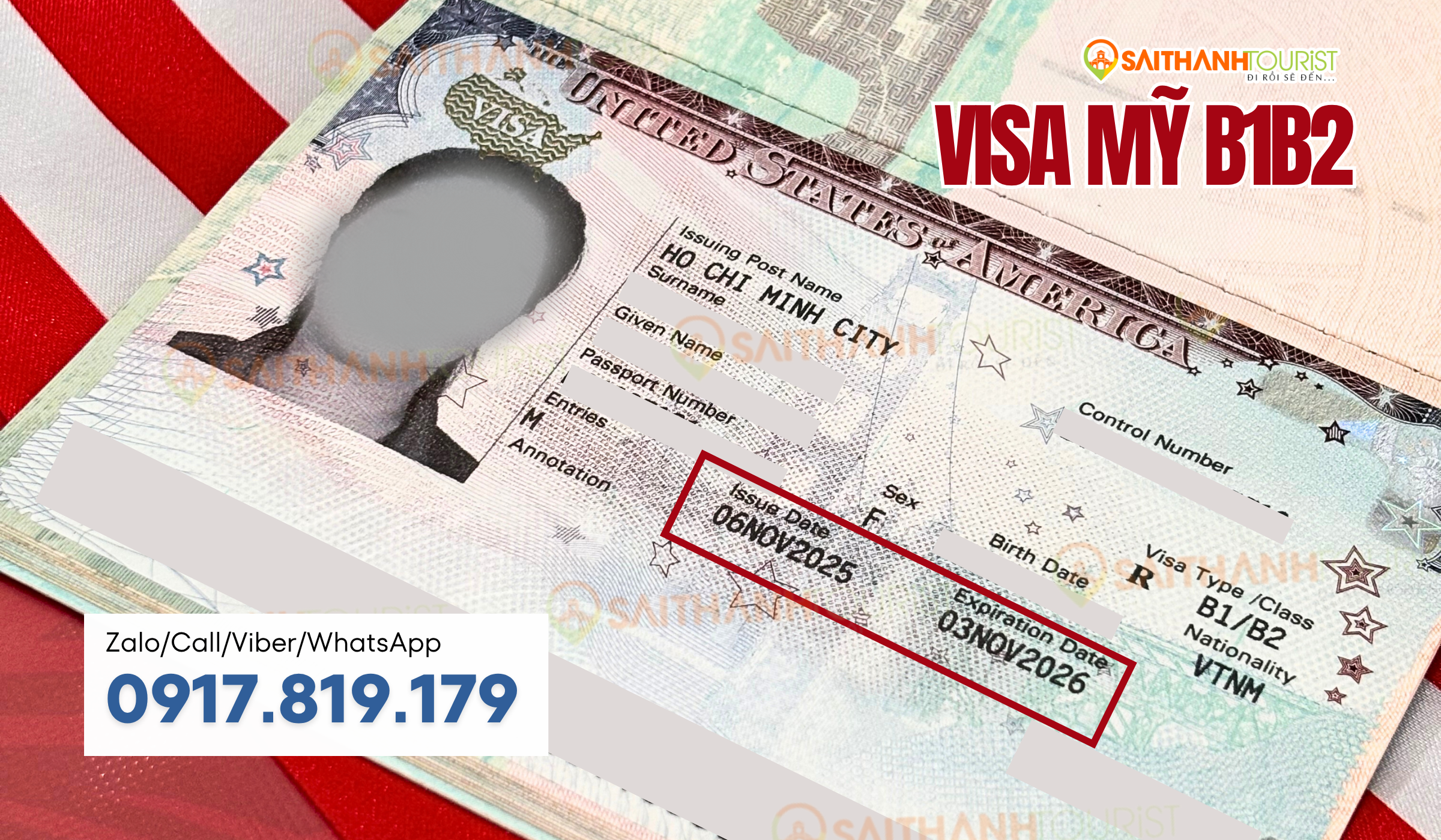 Dịch vụ luyện phỏng vấn visa Mỹ uy tín bao đậu 2025 - Sài Thành Tourist