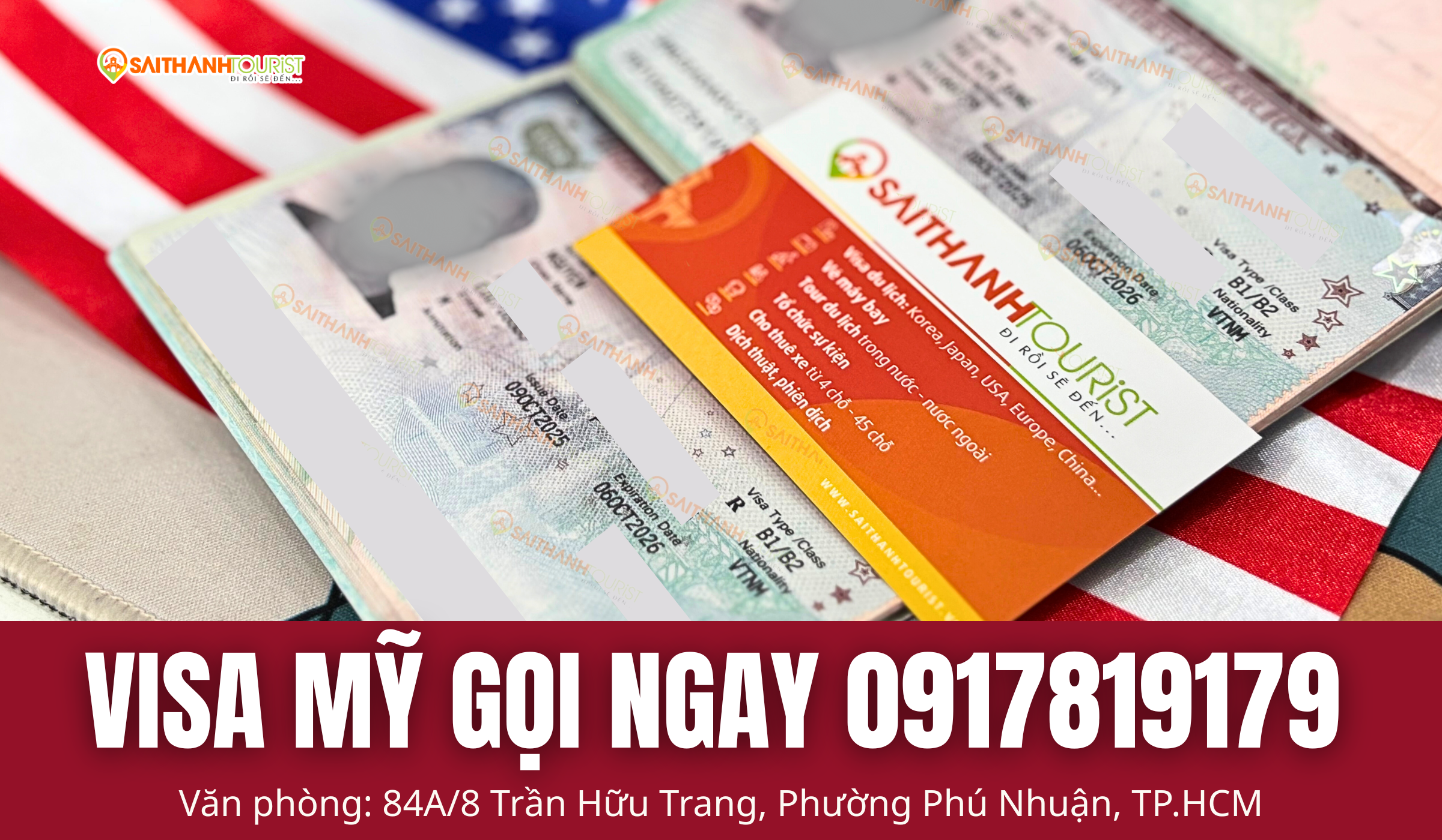 Sài Thành Tourist – Dịch vụ visa Mỹ trọn gói, hỗ trợ tư vấn DS-160 và mạng xã hội an toàn.