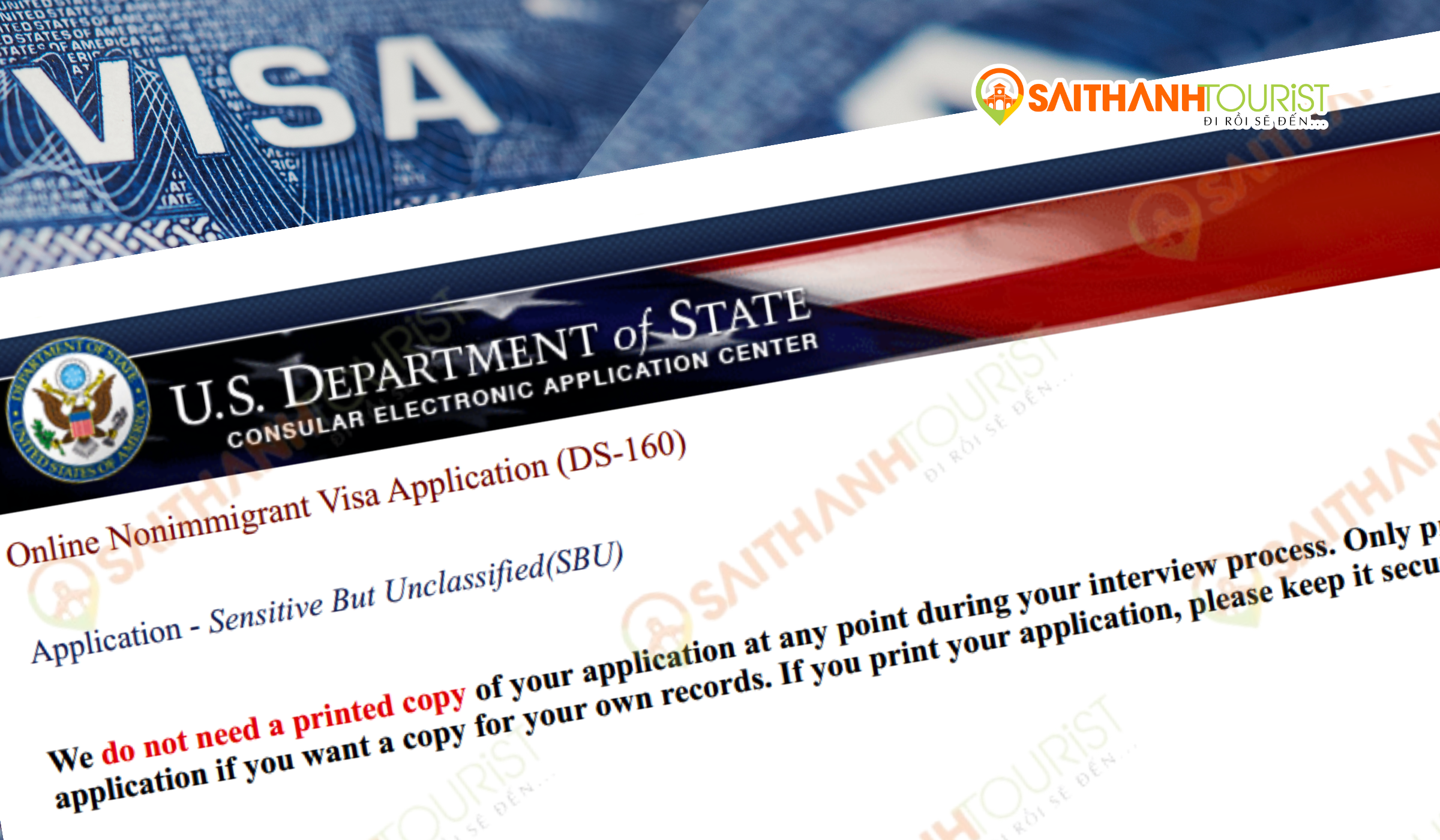 Hướng dẫn điền DS-160 xin visa Mỹ B1/B2 2025