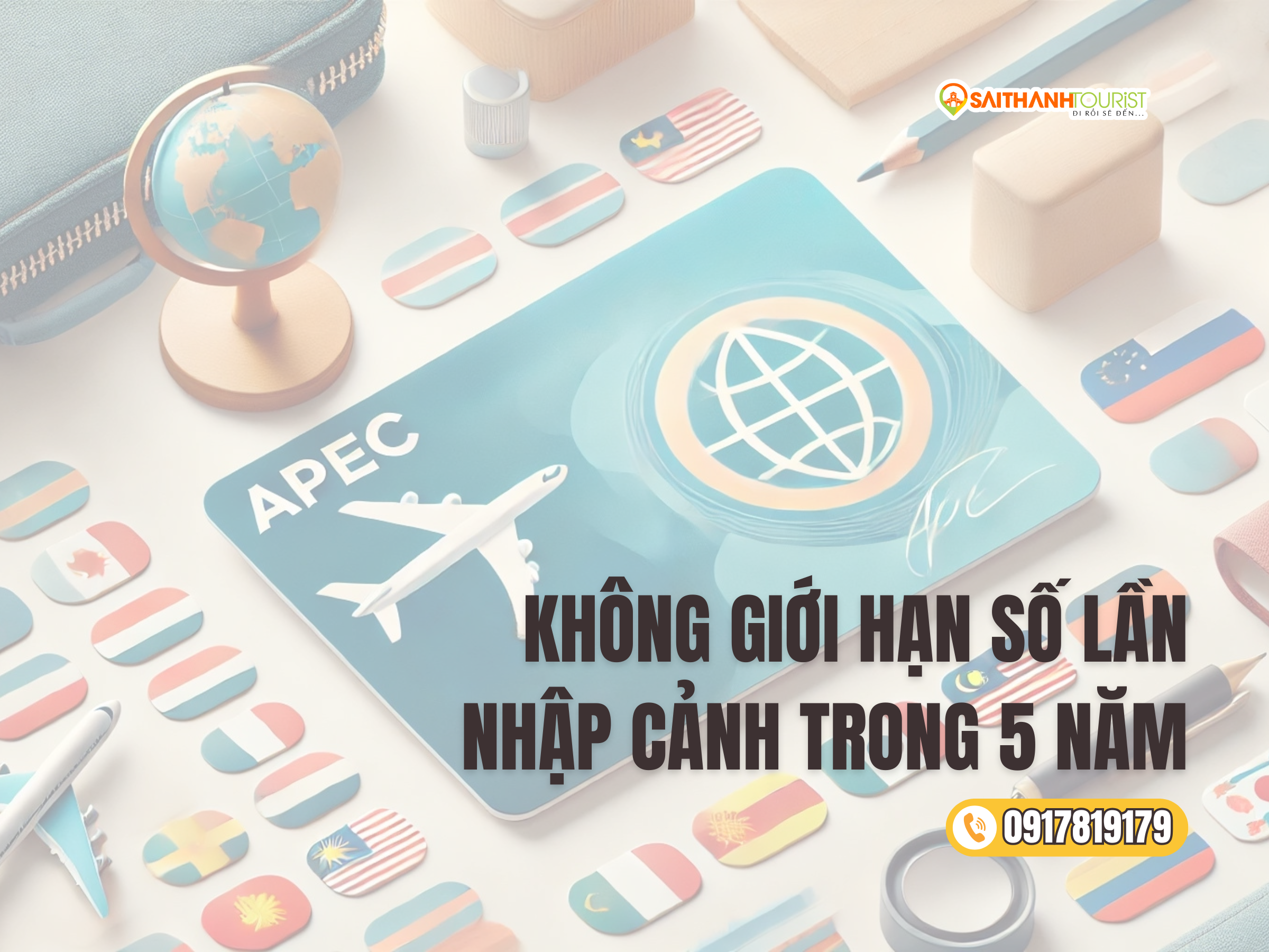 Thẻ APEC miễn visa cho doanh nhân vào 19 quốc gia trong khu vực châu Á – Thái Bình Dương