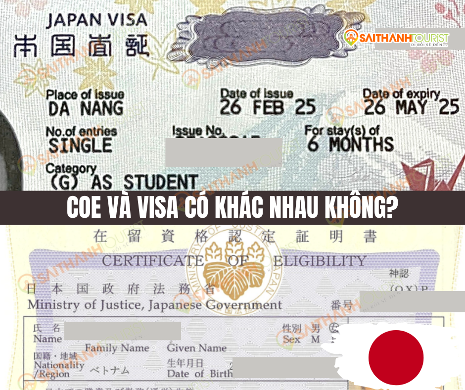 COE và Visa có điểm gì khác nhau?