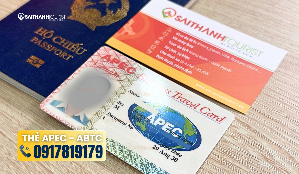 Quy trình xin cấp thẻ apec cho doanh nhân 2 bước