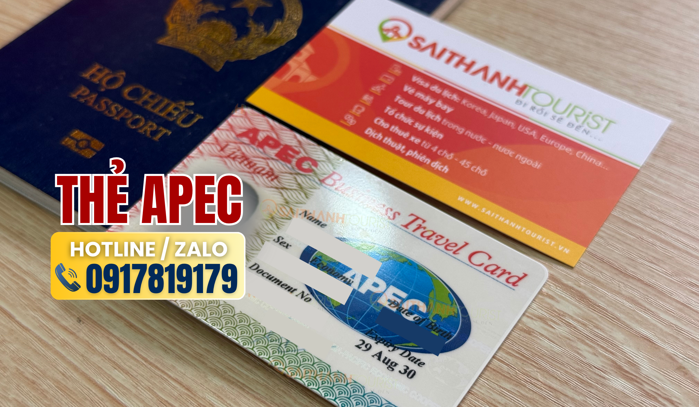 Dịch vụ thẻ Apec