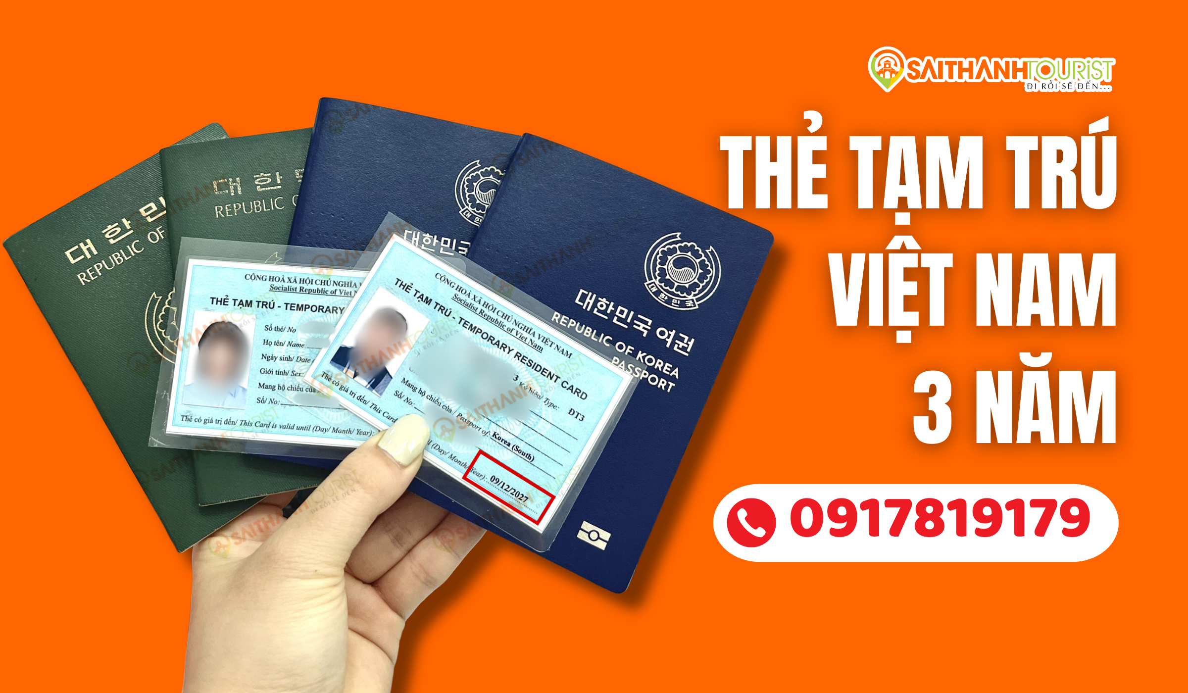 Thẻ tạm trú TRC