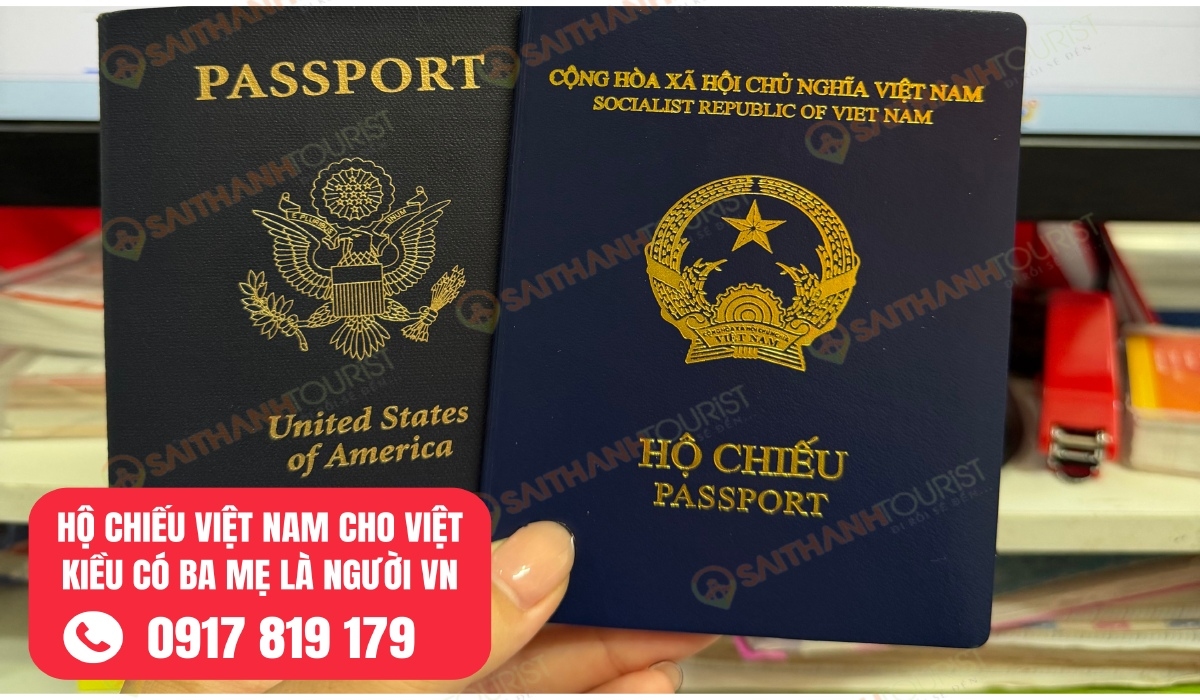 Đổi tên hộ chiếu Việt Nam theo tên tiếng Anh cho Việt kiều