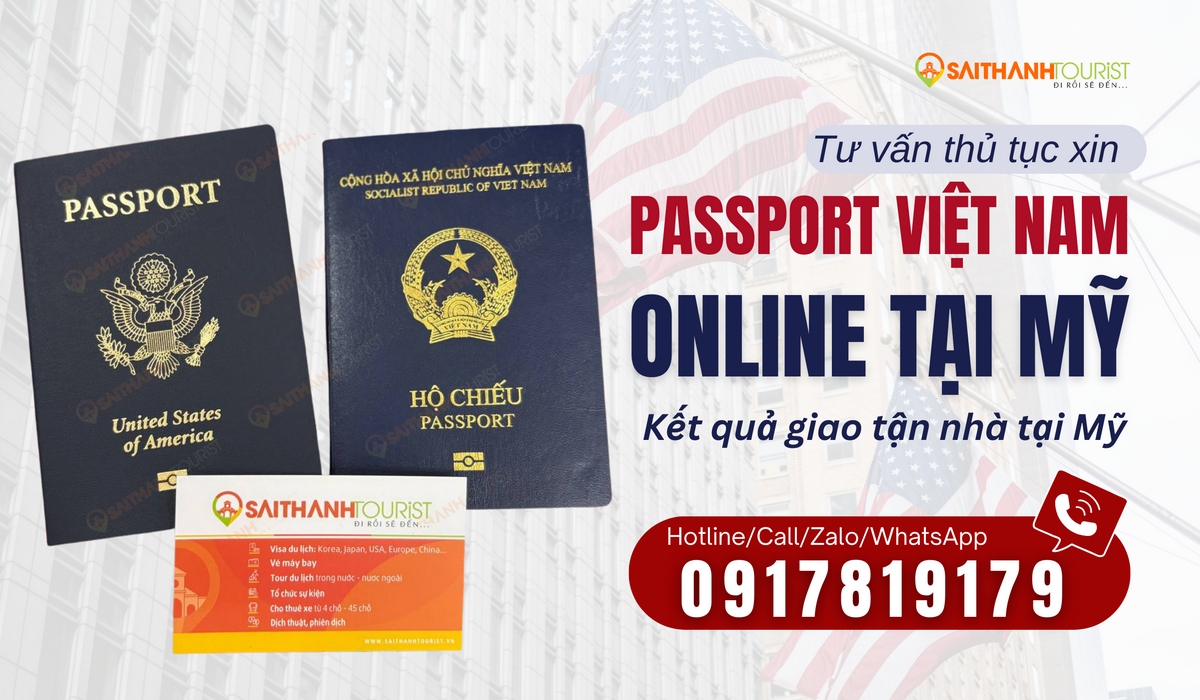 Dịch vụ Passport Việt Nam Online tại Mỹ