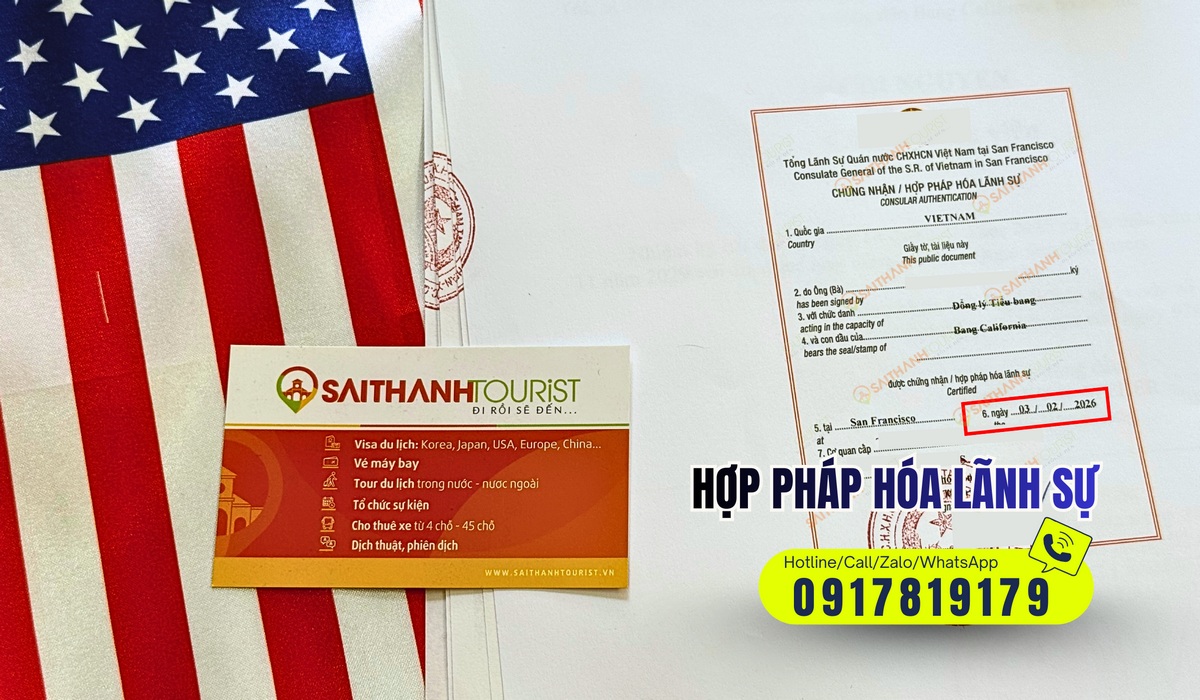 Dịch vụ hỗ trợ Hợp pháp hoá lãnh sự