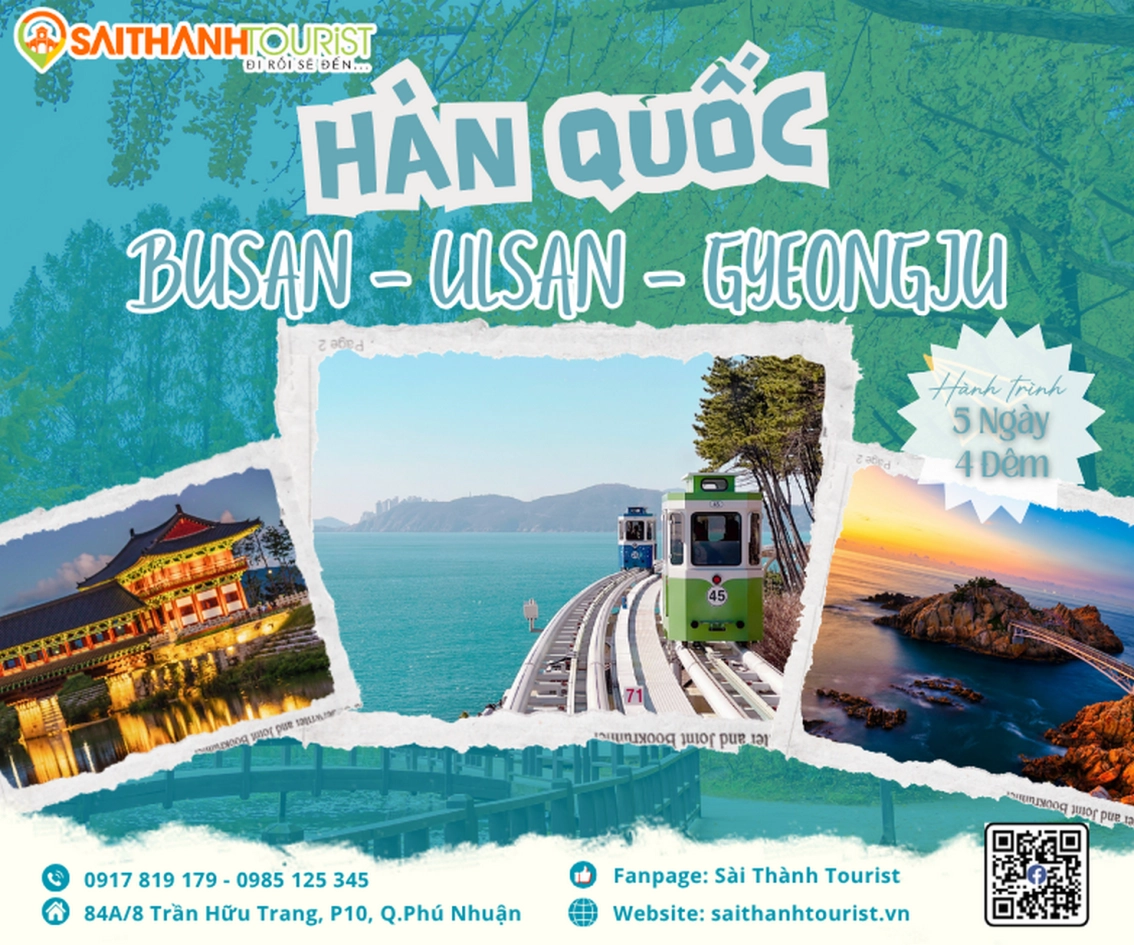 BUSAN MONO - ULSAN - GYEONGJU - BUSAN