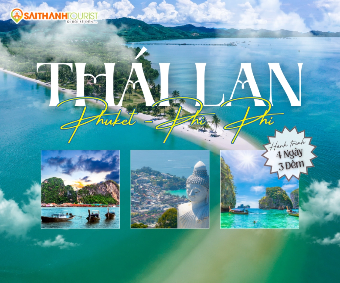 THIÊN ĐƯỜNG BIỂN PHUKET - ĐẢO PHI PHI