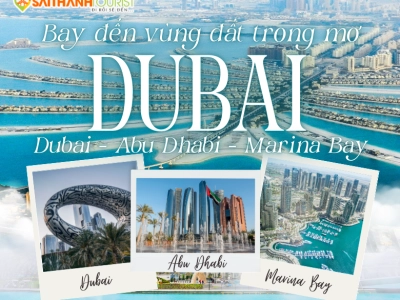 DUBAI - ABU DHABI - MARINA BAY 5N4D