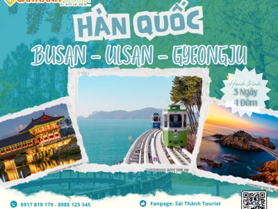 BUSAN MONO - ULSAN - GYEONGJU - BUSAN