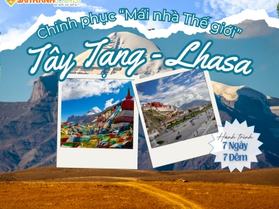 TÂY TẠNG - LHASA 7N7Đ
