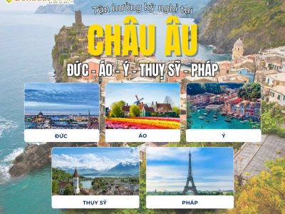 ĐÔNG TÂY ÂU: ĐỨC – ÁO – Ý – THUỴ SỸ – PHÁP