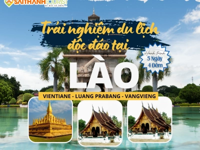 VIENTIANE - LUANG PRABANG - VANGVIENG 5N4D