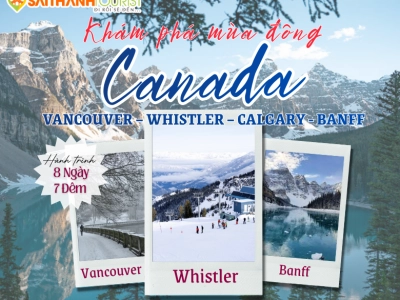 CANADA: VANCOUVER – WHISTLER – CALGARY - BANFF