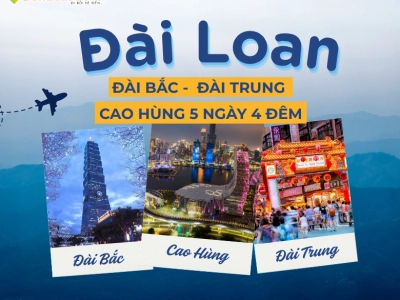 ĐÀI BẮC - CAO HÙNG 5N4D